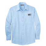 Imprinted Dress Shirts - Port Authority Long Sleeve Non-Iron Twill Shirt - Dark/All