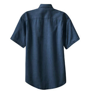Port and Company Short Sleeve Value Denim Shirt - Dark/All 