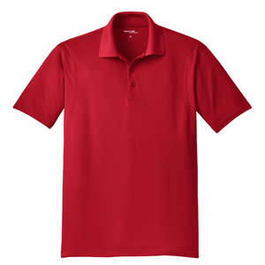 Sport-Tek Micropique Sport-Wick Sport Shirt - Dark/All Red, True