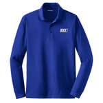 Imprinted Long Sleeve Polo Shirts - Sport-Tek Long Sleeve Micropique Sport-Wick Sport Shirt - Dark/All