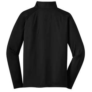 Sport-Tek Sport-Wick Stretch Half-Zip Pullover - Dark/All