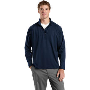 Sport-Tek Sport-Wick Stretch Half-Zip Pullover - Dark/All