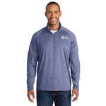Promotional Sweatshirts & Sweatpants - Sport-Tek Sport-Wick Stretch Half-Zip Pullover - Dark/All