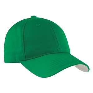 Sport-Tek Dry Zone Nylon Cap - Dark/All Green, Kelly