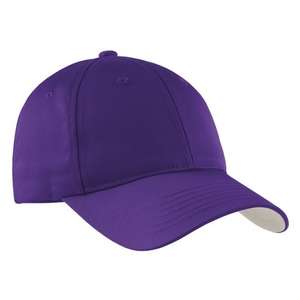 Sport-Tek Dry Zone Nylon Cap - Dark/All Purple
