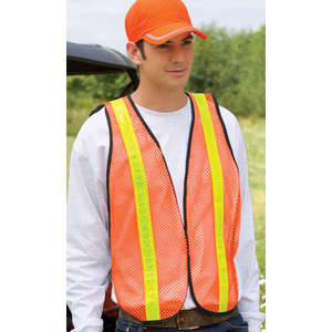 Port Authority Mesh Safety Vest - Dark/All