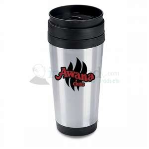 Custom Promotional 16-Oz. Stainless Steel Travel Tumbler
