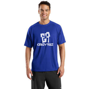 Custom Promotional Sport-Tek Dry Zone Short Sleeve Raglan T-Shirt - Dark/All