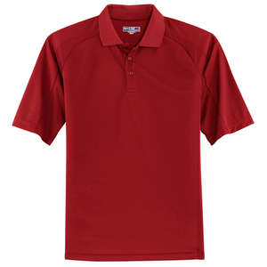 Sport-Tek Dri-Mesh Pro Sport Shirt - Dark/All Red, Engine