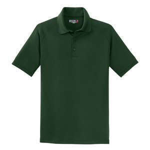 Sport-Tek Dry Zone Raglan Sport Shirt - Dark/All Green, Forest