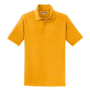 Sport-Tek Dry Zone Raglan Sport Shirt - Dark/All Gold