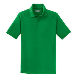 Sport-Tek Dry Zone Raglan Sport Shirt - Dark/All Green, Kelly