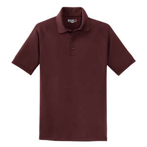 Sport-Tek Dry Zone Raglan Sport Shirt - Dark/All Maroon