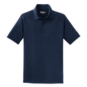 Sport-Tek Dry Zone Raglan Sport Shirt - Dark/All Blue, True Navy