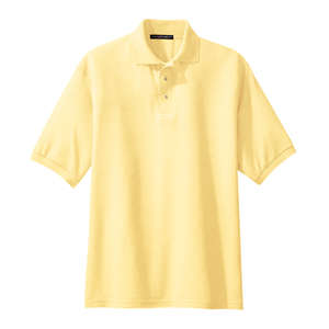 Port Authority Tall Silk Touch Sport Shirt - Dark/All Banana