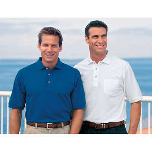 Port Authority Tall Silk Touch Sport Shirt - Dark/All