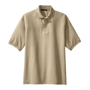 Port Authority Tall Silk Touch Sport Shirt - Dark/All Stone