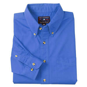 Port Authority Tall Long Sleeve Twill Shirt - Dark/All
