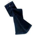 Business Golf Towels - Port Authority Grommeted Tri-Fold Golf Towel - Dark/All