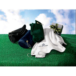 Port Authority Grommeted Golf Towel - Dark/All