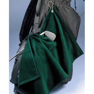 Port Authority Grommeted Golf Towel - Dark/All