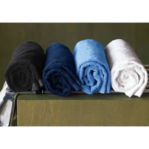 Port Authority Grommeted Microfiber Golf Towel - Dark/All 