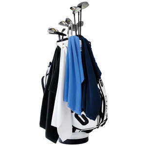 Port Authority Grommeted Microfiber Golf Towel - Dark/All 