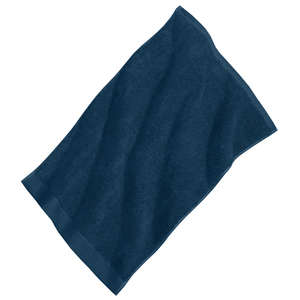 Port Authority Zero Twist Resort Hand Towel - Dark/All Blue, Starfield