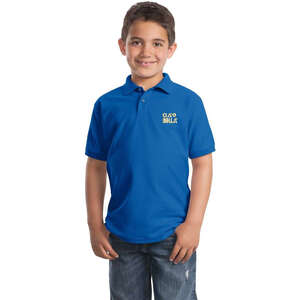 Custom Promotional Port Authority Youth Silk Touch Sport Shirt - Dark/All