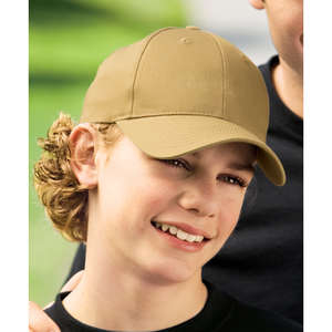 Port and Company Youth Six-Panel Twill Cap - Dark/All 