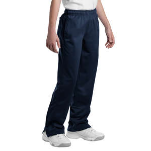 Sport-Tek Youth Tricot Track Pant - Dark/All Blue, True Navy