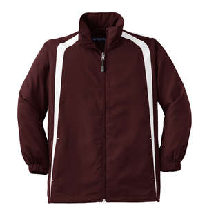 Sport-Tek Youth Colorblock Raglan Jacket - Dark/All 