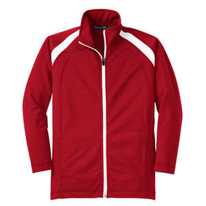 Sport-Tek Youth Tricot Track Jacket - Dark/All