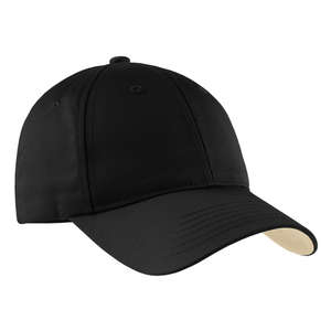 Sport-Tek Youth Dry Zone Nylon Cap - Dark/All Black