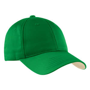 Sport-Tek Youth Dry Zone Nylon Cap - Dark/All Green, Kelly