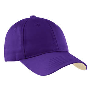 Sport-Tek Youth Dry Zone Nylon Cap - Dark/All Purple