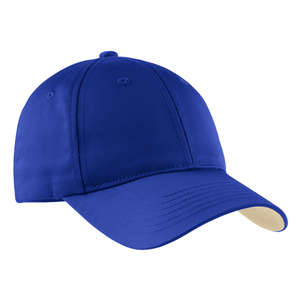 Sport-Tek Youth Dry Zone Nylon Cap - Dark/All Blue, True Royal
