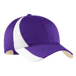 Sport-Tek Youth Dry Zone Nylon Colorblock Cap - Dark/All