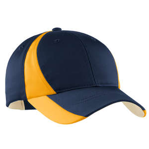 Sport-Tek Youth Dry Zone Nylon Colorblock Cap - Dark/All