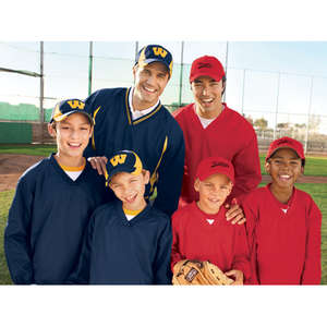 Sport-Tek Youth Dry Zone Nylon Colorblock Cap - Dark/All