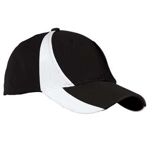 Sport-Tek Youth Dry Zone Nylon Colorblock Cap - Dark/All