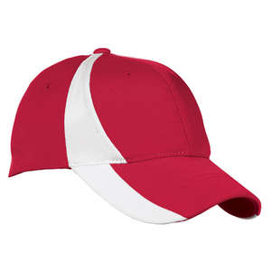 Sport-Tek Youth Dry Zone Nylon Colorblock Cap - Dark/All