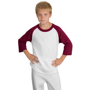 Sport-Tek Youth Colorblock Raglan Jersey - Dark/All 