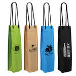 Business Tote Bags - Non-Woven Single Wine Bottle Bag