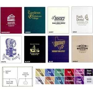 FastFolders Textured Linen Presentation Folder