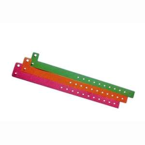 Custom Promotional Vinyl L-Shaped Wristband