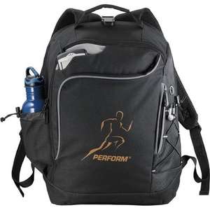 Custom Promotional Summit Checkpoint-Friendly Compu-Backpack