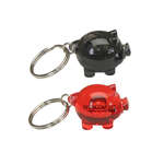 Imprinted Keychains & Key Tags - Acrylic Mini-Pig Keyring