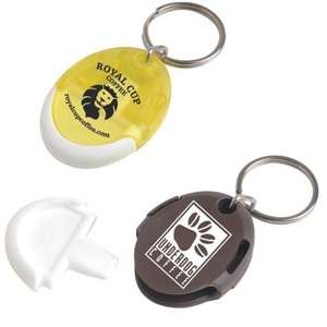 Custom Promotional Java Stop Keytag