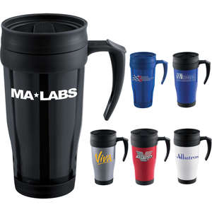 Custom Promotional 16-Oz. Insulated Travel Mug
